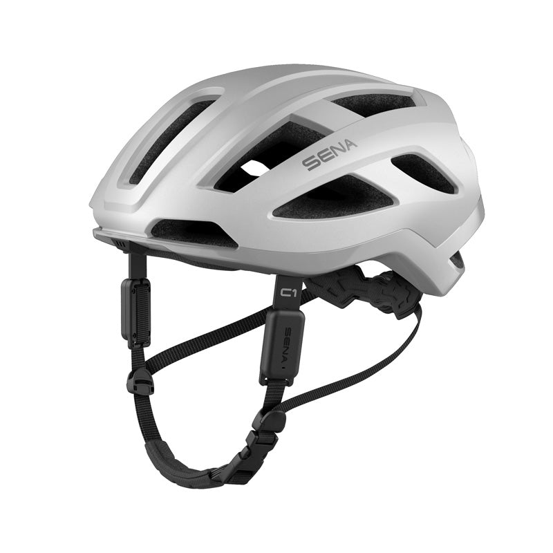 SENA C1 SMART CYCLING HELMET MATT WHITE L SIZE C1-MW00L