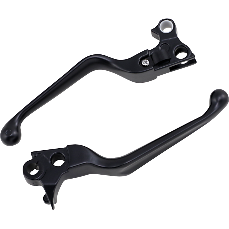 DRAG SPECIALTIES 96-17 B/T BLACK LEVER SET 0610-0128