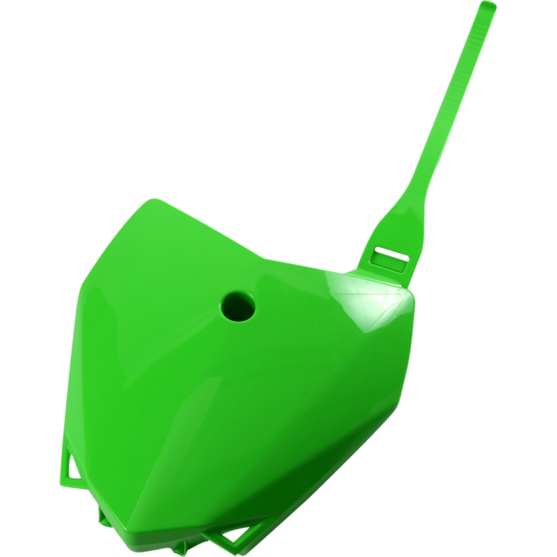 ACERBIS FRONT # PLATE- KLX110/110L:10-22 GREEN 2780400006