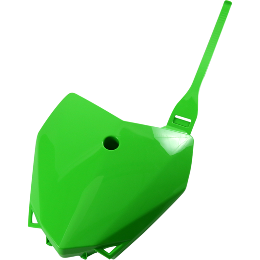 ACERBIS FRONT # PLATE- KLX110/110L:10-22 GREEN 2780400006