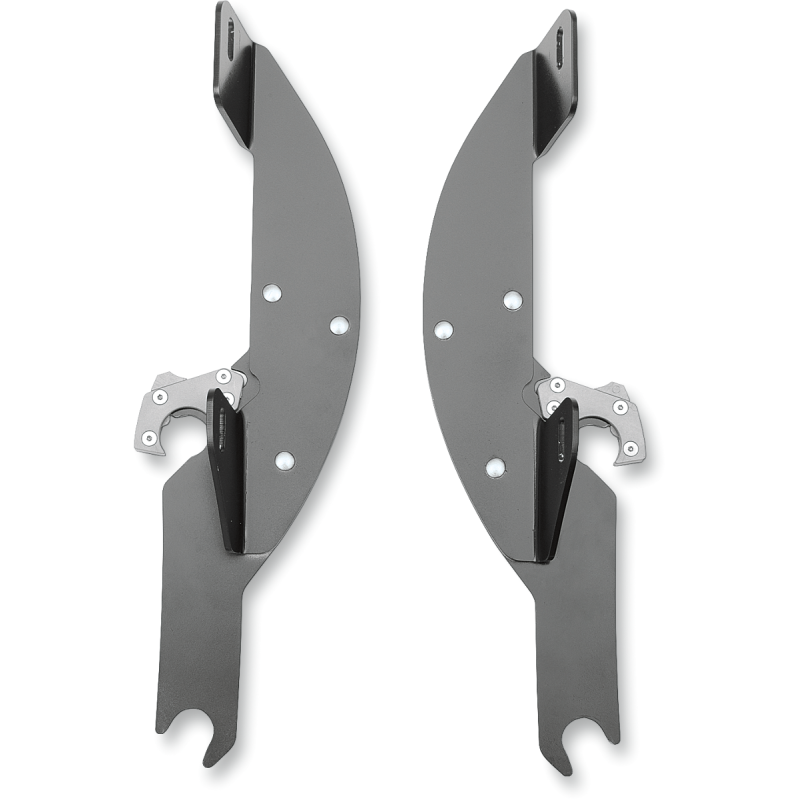 MEMPHIS SHADES METRIC 03-09 VTX1300 BATWING MNT KIT BLK MEM8990