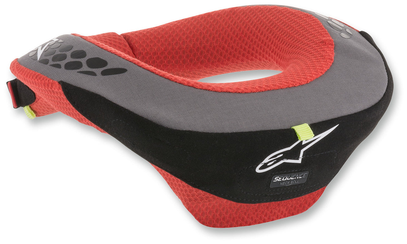 ALPINESTARS NECK ROLL SEQ BK/RD L/XL 6741018-13-LXL