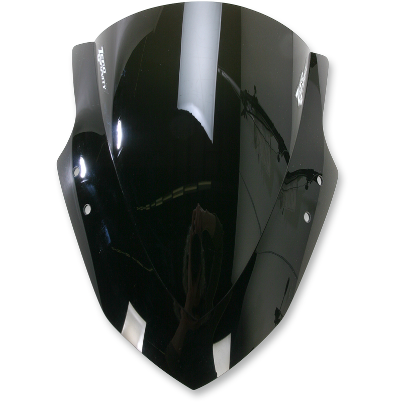 ZERO GRAVITY DOUBLE BUBBLE WINDSCREEN - DARK SMOKE - NINJA 300 13-19 16-282-19