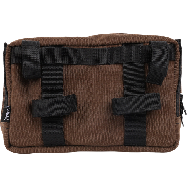 THRASHIN SUPPLY CO. BAG HANDLEBAR TSC PLUS BROWN THB-0009