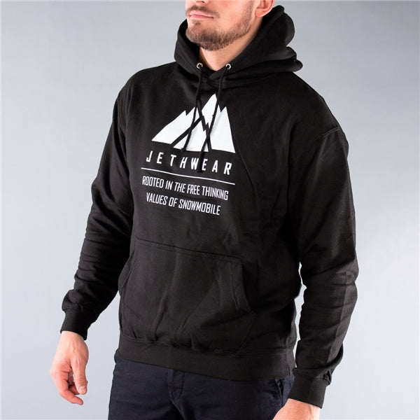 JETHWEAR HOODIE MOUNTAIN MEN BK S JETHWEAR J19105-001-S