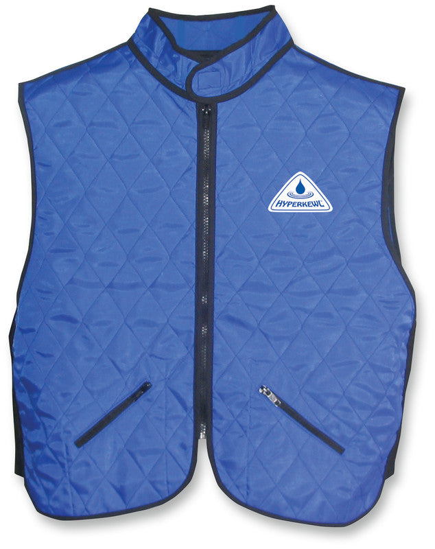 HYPER KEWL HYPERKEWL COOLING VEST DELUXE BLUE LARGE 6530-RB-L
