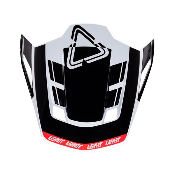 LEATT VISOR MOTO 7.5 V24 BK/WH LEATT 4024020755