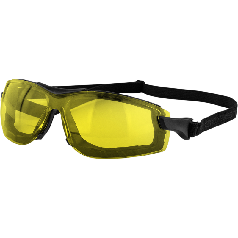 BOBSTER BOBSTER GUIDE SAFETY GOGGLE FRAMELESS YELLOW LENS BGDE003