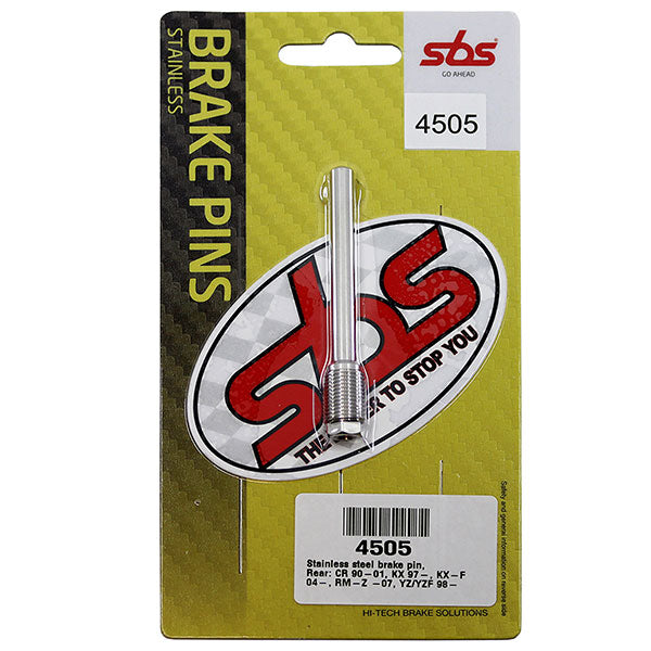SBS BRAKE PIN HONDA/KAWASAKI/SUZUKI/YAMAHA 4505