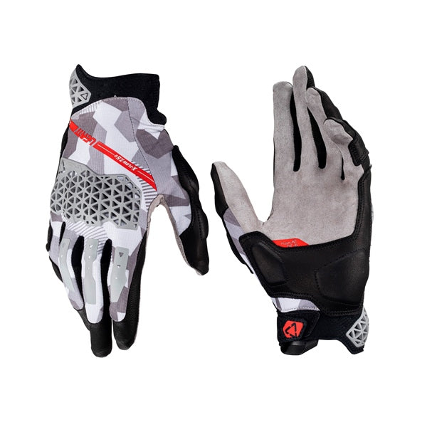 LEATT GLOVE ADV X-FLOW 7.5 SHORT STEEL S 8 6024040780