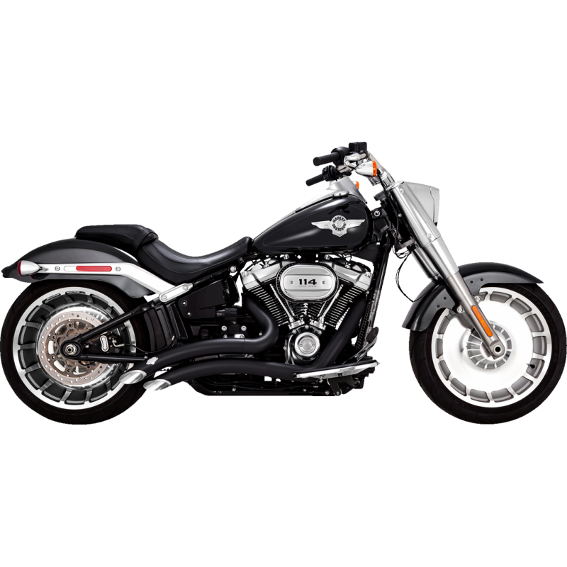 VANCE & HINES EXHAUST BIG RADIUS BLK PCX 18+ FB 46375