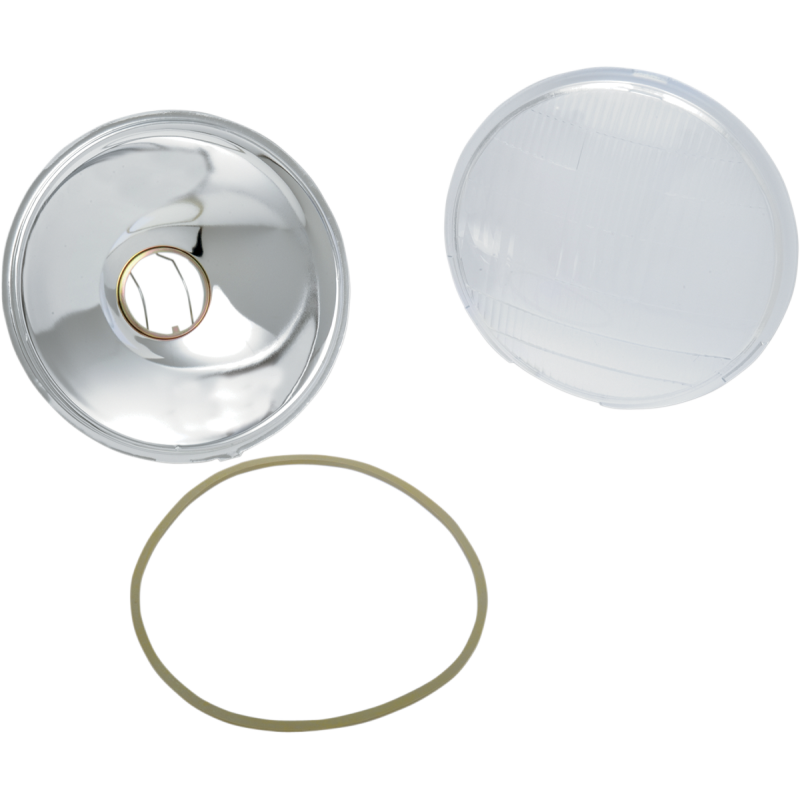 DRAG SPECIALTIES 6-1/2" H/L GLASS ONLY F/ 255338 (EA)_ 2001-0055