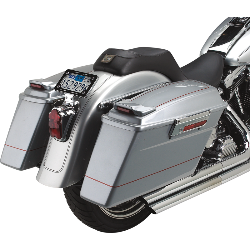 CYCLE VISIONS 00-07 FLST/C/N BLK S/BAG MNTS F/FL BAGS CV-7200A