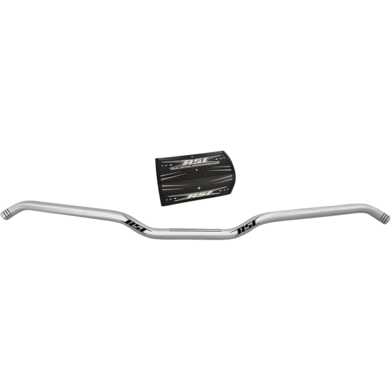 RACE SHOP INC. HANDLEBAR 1" RISE 7/8 13 DEG SLVR T6-10R-SLV
