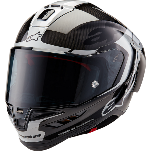 ALPINESTARS (ROAD) S-R10 ELEMENT HELMET CARB/SIL/BK XXL 8200324-1368-2X