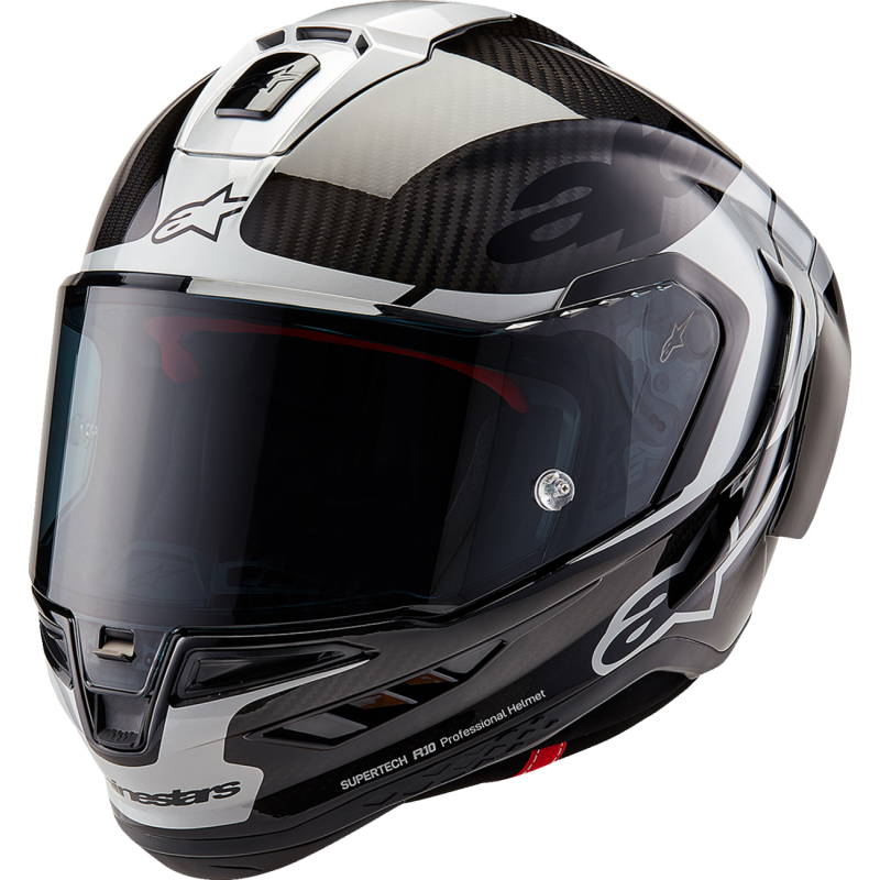 ALPINESTARS (ROAD) S-R10 ELEMENT HELMET CARB/SIL/BK S 8200324-1368-S