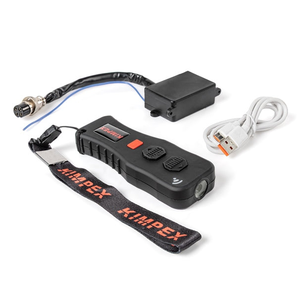 KIMPEX WINCH REMOTE+LIGHT+USD CHARGE WES10H+WERS4H