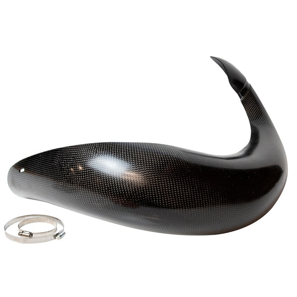 ENDURO ENGINEERING PIPE GUARD CARBON FIBER BK KTM 40-1023