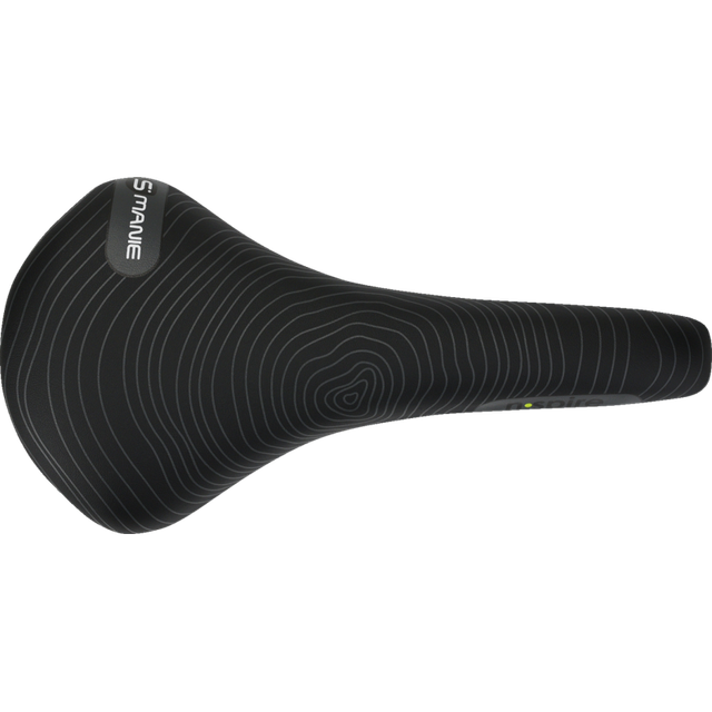 SMANIE SEATS NSPIRE SPORT SADDLE BLACK STEEL RAIL A0016410076