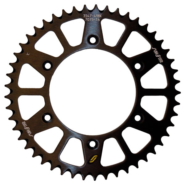 SUNSTAR SPROCKET 49 RR ALU BK SUNSTAR 5-354749BK