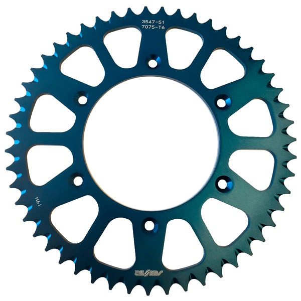 SUNSTAR SPROCKET 51 RR ALU BL SUNSTAR 5-354751BL