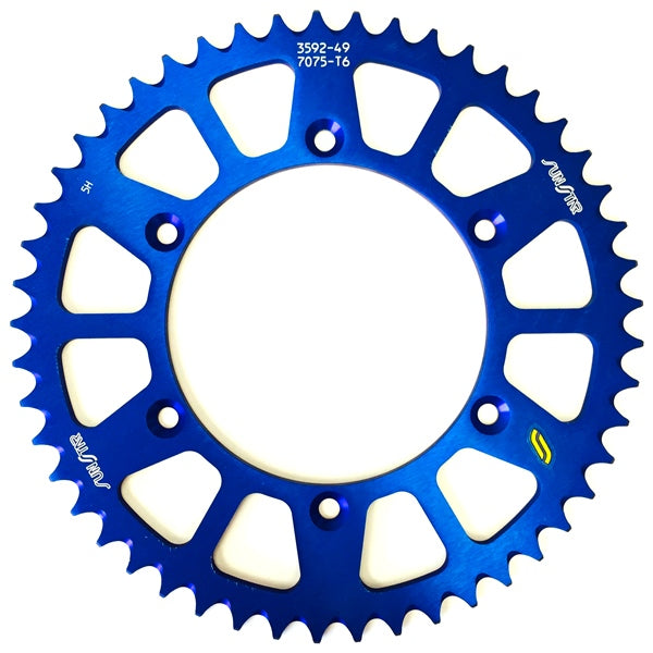 SUNSTAR SPROCKET 38 RR ALU BL SUNSTAR 5-359248BL