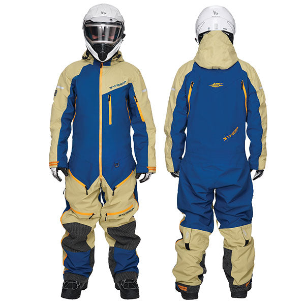 SWEEP MEN'S LIGHT TUNDRA MONOSUIT MEDIUM BLUE/STONEY YELLOW TSTUN-046-2