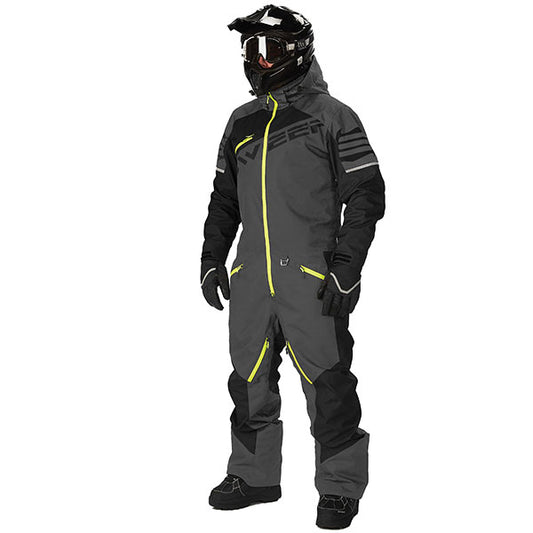 SWEEP MEN'S RAZOR INSULATED MONOSUIT MEDIUM BLACK/GREY TSRAZIN-223-2