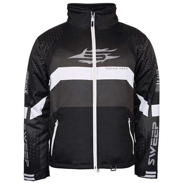 SWEEP MEN'S MISSILE RX JACKET MEDIUM BLACK/GREY/WHITE TJMISS-220-2