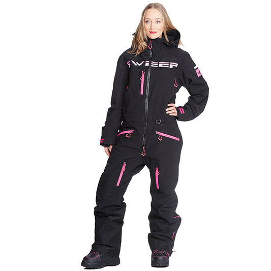 SWEEP WOMEN'S GRAVITY NON-INSULATED MONOSUIT XS BLACK/PINK TSGRAL-021-34