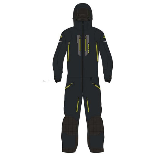 SWEEP EVEREST INSULATED MENS MONOSUIT BLACK/NEON LARGE TSEVRIN-023-LG
