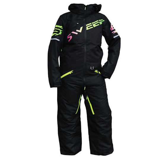 SWEEP YOUTH RAZOR INSULATED MONOSUIT 4 BLACK/RAINBOW TSRAZK-223-110