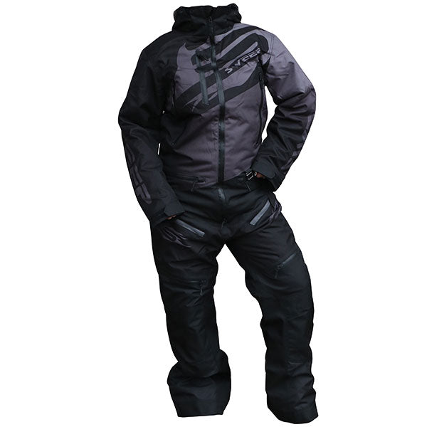 SWEEP WOMEN'S ICON INSULATED MONOSUIT LARGE BLACK/GREY TSICLIN-022-40