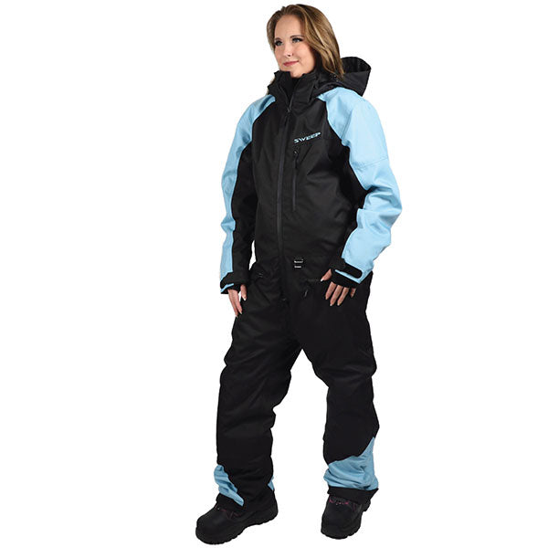 SWEEP VERTEX WOMEN'S INSULATED MONOSUIT XL BLACK/BLUE TSVEIFL-301-XL