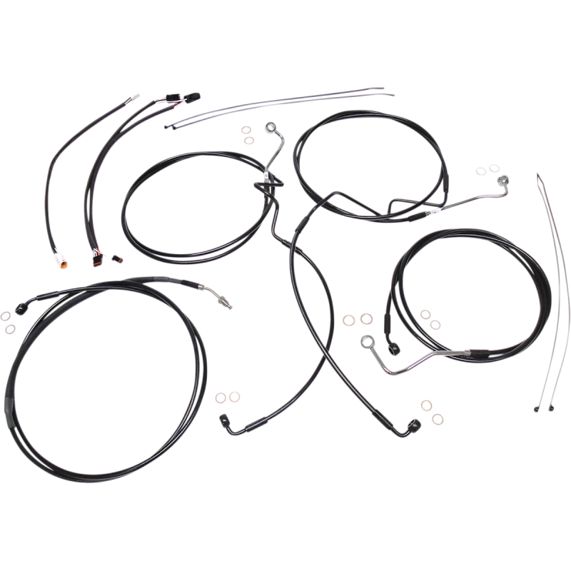 MAGNUM CONTROL CABLE KIT - XR - BLACK 486691