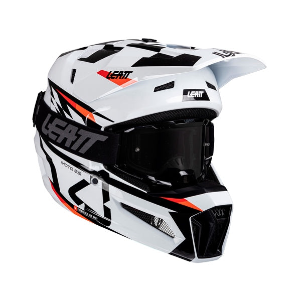 LEATT HELM MOTO 3.5 V25 KIT WH M LEATT 1025100542