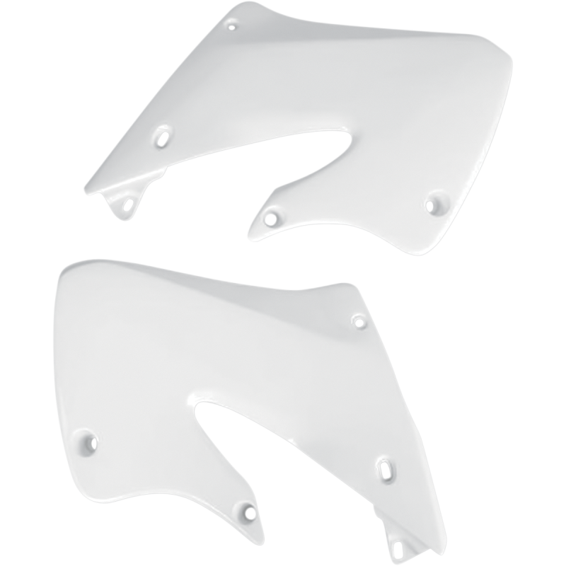 UFO CR125 98-99/250 97-99 RAD COVERS WHITE HO03601-041