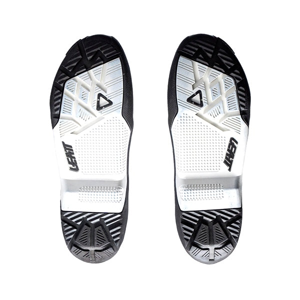 LEATT SOLE 4.5/5.5 BK/WH 12/13 QTY2 3025102550