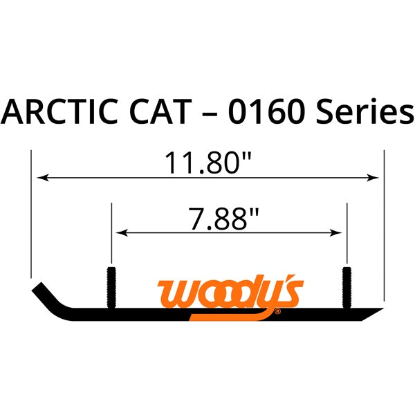WOODY'S WEAR BAR RUNNER STD 0160 SERIES A/C RUA-0160
