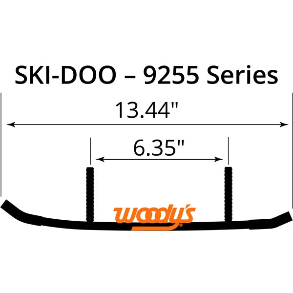 WOODY'S WEAR BAR RUNNER HARD COMPOSITE SKIDOO HSD-9255
