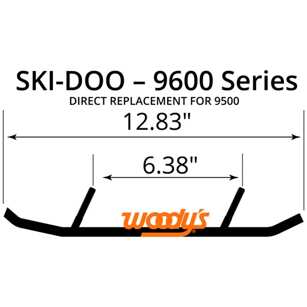 WOODY'S WEAR BAR RUNN HARD COMPOSITE SDOO QTY10 HSD-9600-20
