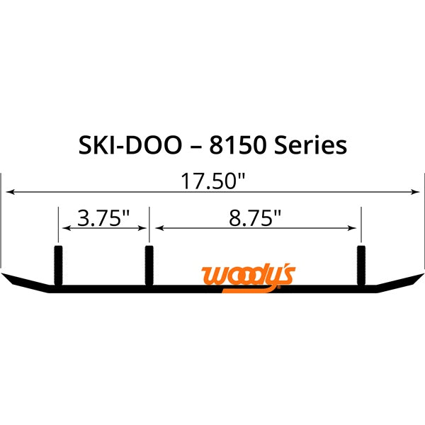 WOODY'S CARBIDE RUNNER 8"X60D EXECUTIVE SERIES WSD-8150