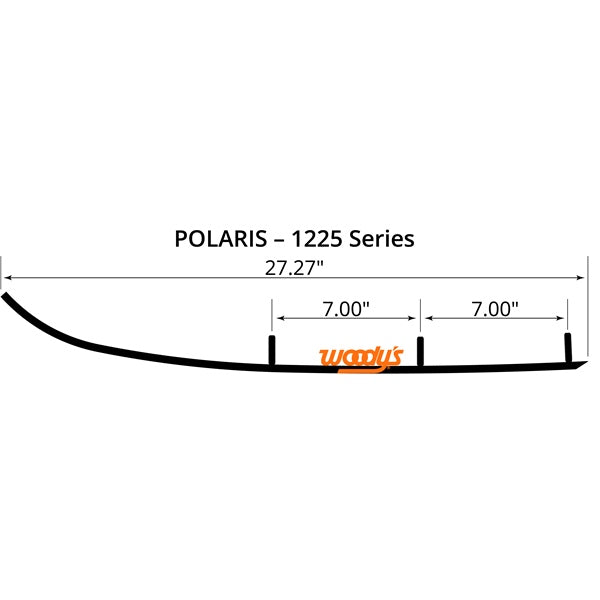 WOODY'S WEAR BAR RUNN STD 1225 SERIES POL QTY10 RUP-1225-20