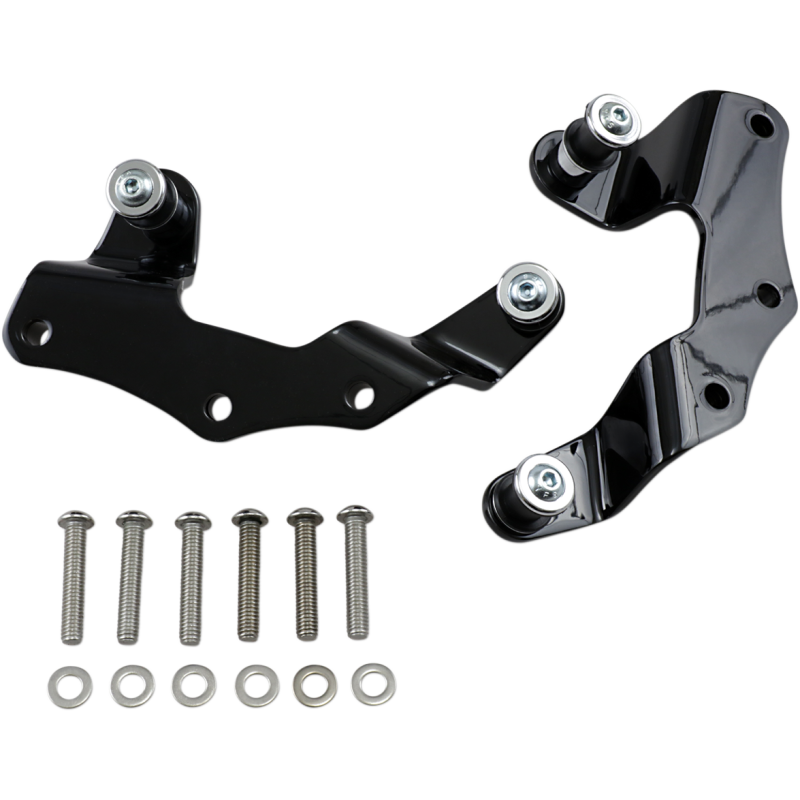 COBRA 09-13 FLH BACKREST DOCKING KIT BLK 602-2100B