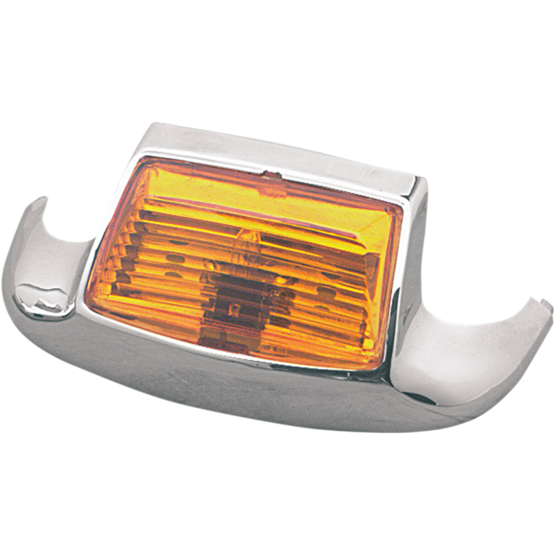 DRAG SPECIALTIES 80-95 FLHT/FLST FRT FEND TIP LIGHT AMB DS-719933