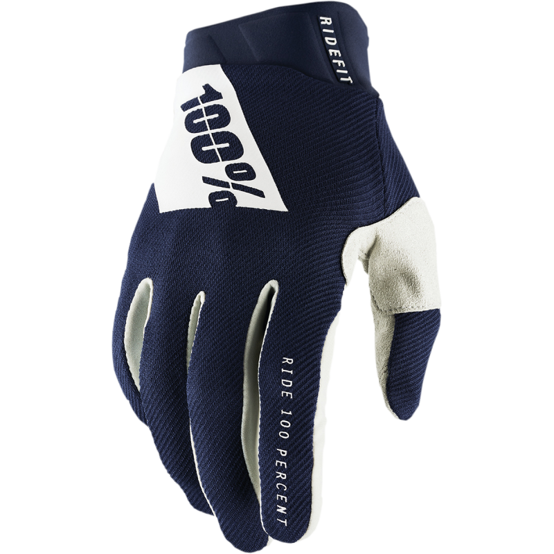 100% RIDEFIT GLOVES NAVY - 2XL 10010-00029