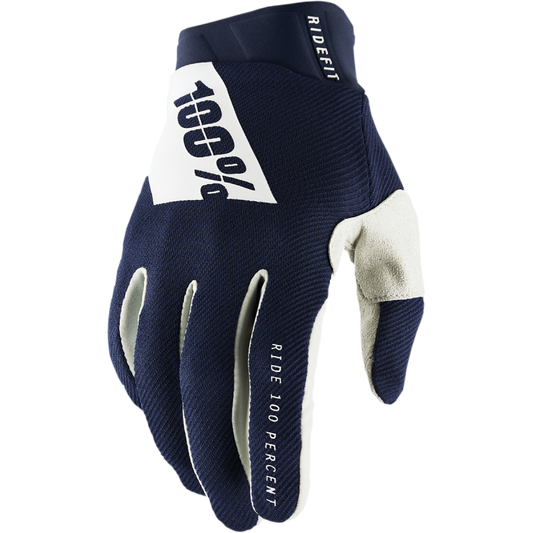 100% RIDEFIT GLOVES NAVY - 2XL 10010-00029