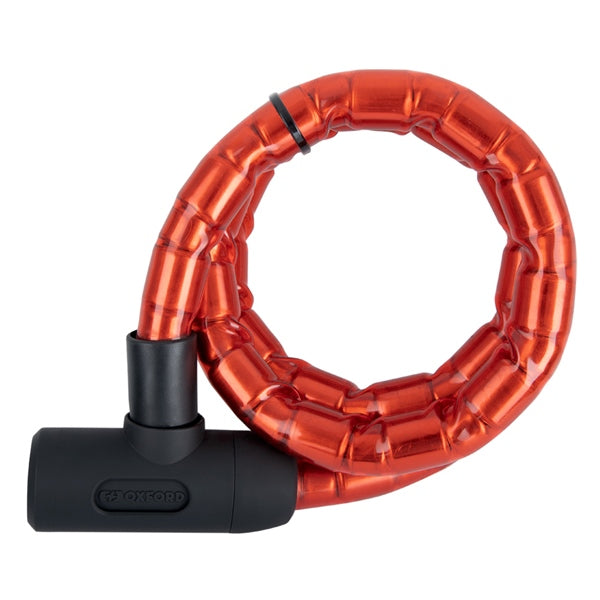 OXFORD PRODUCTS CABLE LOCK BARRIER AMOURED 1.4MX25MM RD LK137