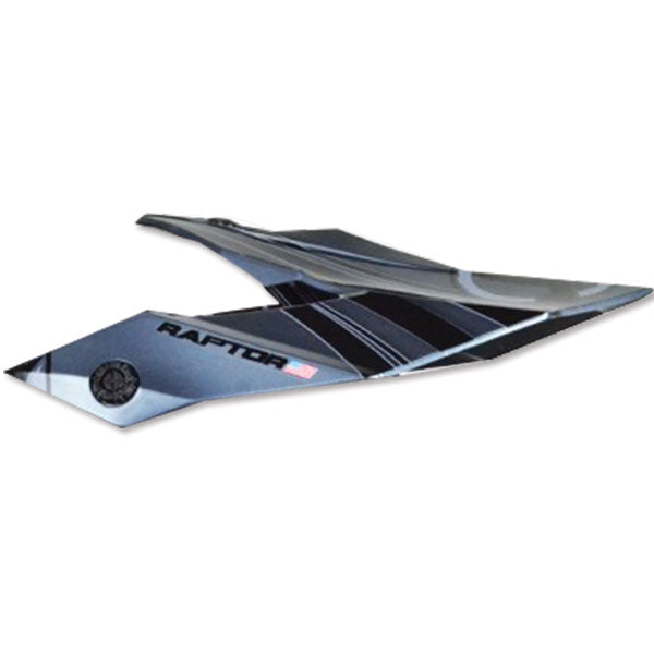 JUST 1 RAPTOR VISOR SILVER J1 PK V322 GYRPL