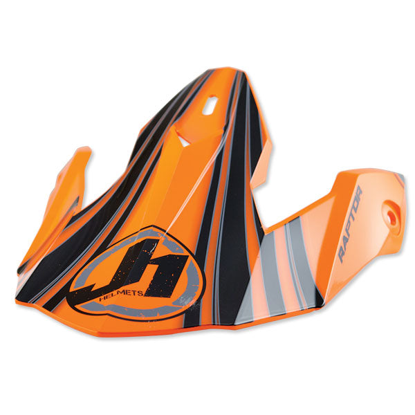 JUST 1 RAPTOR VISOR ORANGE J1 PK V322 ORRPL